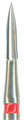 H246L-012-FG Твердосплавный финир NTI, форма пламевидная,длинная - фото 13074