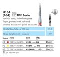 H134F-014-FG Твердосплавный финир NTI, форма коническая остроконечная, безопасная верхушка - фото 13114