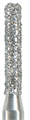 836KR-012C-FG Бор алмазный NTI, форма цилиндр,  круглый кант, грубое зерно - фото 13311