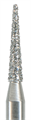 852-012UF-FG Бор алмазный NTI, форма конус, остроконечный, ультрамелкое зерно - фото 19685