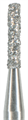 835-010C-FGM Бор алмазный NTI, хвостовик мини, форма цилиндр, грубое зерно - фото 21155