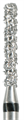 837KR-014TSC-FG Бор алмазный NTI, стандартный хвостик, форма цилиндр,круглый кант, сверхгрубое зерно - фото 21916