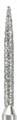 863-010UF-FG Бор алмазный NTI, форма пламевидная, ультрамелкое зерно - фото 21962