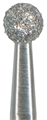 801-010M-FGXL Бор алмазный NTI, хвостовик FG экстра длинный, форма шаровидная, среднее зерно - фото 22004