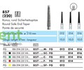 857-014C-FG Бор алмазный NTI, форма конус круглый, с безопасной верхушкой, грубое зерно - фото 22021
