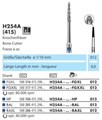 H254A-012-FGXXL Хирургический инструмент NTI, супер длинный, фрез для кости - фото 22124