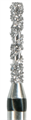 836-012TSC-FG Бор алмазный NTI, стандартный хвостик, форма цилиндр, сверхгрубое зерно - фото 22160