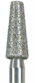 847-033M-HP Бор алмазный NTI, форма конус плоский, среднее зерно - фото 26096