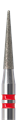 K859-018F-HP Бор алмазный NTI, форма конус, остроконечный, мелкое зерно - фото 29362