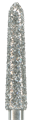 879K-021SC-FG Бор алмазный NTI, форма торпеда, коническая, сверхгрубое зерно - фото 29535