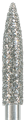 863-021M-FG Бор алмазный NTI, форма пламевидная, среднее зерно - фото 29597