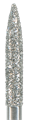 863-018F-FG Бор алмазный NTI, форма пламевидная, мелкое зерно - фото 29601