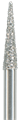 858-018M-FG Бор алмазный NTI, форма конус, остроконечный, среднее зерно - фото 29633