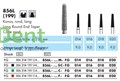 856L-018SC-FG Бор алмазный NTI, форма конус,закругленный,длинный,сверхгрубое з - фото 29646