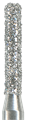 836KR-012M-FG Бор алмазный NTI, форма цилиндр круглый кант, среднее зерно - фото 29831