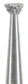 808-018C-FG Бор алмазный NTI, форма обратный конус, грубое зерно - фото 29889