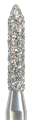 884-012TC-FG Бор алмазный NTI, форма цилиндр, остроконечный, грубое зерно - фото 30140
