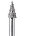 852-037M-HP Бор алмазный NTI, форма конус, остроконечный, среднее зерно - фото 30598