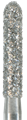 878-012C-FGM Бор алмазный NTI, хвостовик мини, форма торпеда, грубое зерно - фото 31170