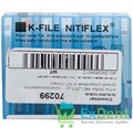 K-file Nitiflex №40, 25 мм, Dentply, никель-титан, ручной, для препарирования канала (6 шт) - фото 31242