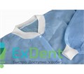 Халат операционный хирургический, XL, 150 см, не стерильный (10шт. упак) 12658 - фото 1686