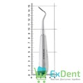 Элеватор №3F Flohr для удаления корней зубов нижней челюсти, изогнутый на себя (000-327) - фото 32823