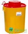 Емкость - контейнер для сбора колюще-режущих отходов, класса Б (1,5 л) - фото 33308