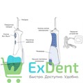 Ирригатор Waterpik WP450/462 портативный, 4 насадки, 2 режимов работы - фото 35797