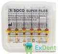 SOCO SCF-Niti Super Files 4123 (Соко) F2, 25 мм - машинные файлы, аналог ProTaper (6 шт) - фото 38589