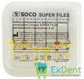 SOCO Niti Super Files 2241 (Соко) SX-F3, 25 мм машинные для первичного эндо, менее жесткие (6 шт) - фото 38624