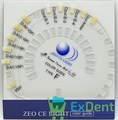 Расцветка Zeo Ce Light Color Guide тип F: 11 цветов (Dentine VD, VSP, Opal Enamel) - фото 38697