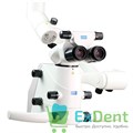 Микроскоп дентальный Zumax М2380 подкатной (Vario + PD + угл.удлинитель + поворот.кольцо) - фото 39874