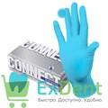 Перчатки Connect blue XS, нитриловые, неопудренные, нестерильные, смотровые (200 шт) - фото 41053