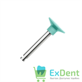 Полир Kagayaki Ensmart Pin - зеленый (средняя) диск, металл, для финишной полировки композита (10шт) - фото 41203
