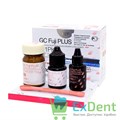 Fuji Plus (Фуджи Плюс) - стеклоиономерный цемент для фиксации, набор A3 (15 г + 7 мл + 6,5 мл) - фото 5925