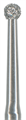 801L-016C-FG Бор алмазный NTI, форма шаровидная (длинная), грубое зерно - фото 6253