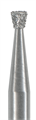 805-012M-FG Бор алмазный NTI, форма обратный конус, среднее зерно - фото 6277