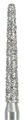 850-014F-FG Бор алмазный NTI, форма конус круглый, мелкое зерно - фото 6464