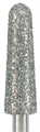 850-031C-FG Бор алмазный NTI, форма конус круглый, грубое зерно - фото 6482