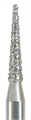 852-012C-FG Бор алмазный NTI, форма конус, остроконечный, грубое зерно - фото 6512
