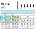 858-012F-FG Бор алмазный NTI, форма конус, остроконечный, мелкое зерно - фото 6556