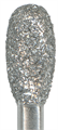 379-029F-FG Бор алмазный NTI, форма олива, мелкое зерно - фото 6786
