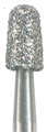 849-025C-FG Бор алмазный NTI, форма конус круглый, грубое зерно - фото 7007