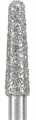 856-021F-FG Бор алмазный NTI, форма конус, закругленный, мелкое зерно - фото 7059
