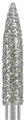 863-021C-FG Бор алмазный NTI, форма пламевидная, грубое зерно - фото 7119
