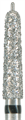998-021F-FG Бор алмазный NTI, форма конус круглый, с гидом, мелкое зерно - фото 7232