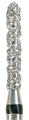 878-014TSC-FG Бор алмазный NTI, стандартный хвостик, форма торпеда, сверхгрубое зерно - фото 7291