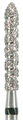 879-012TC-FG Бор алмазный NTI, форма торпеда, грубое зерно - фото 7294