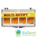 Штифты беззольные лабораторные оранжевые конус 1,5 мм (80 шт), MULTI-SHTIFT - фото 8897